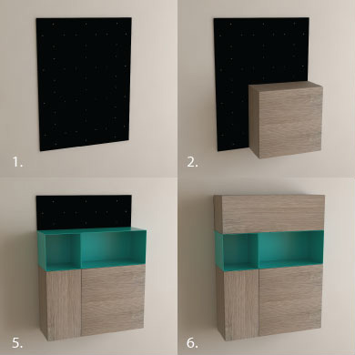 Modular Furniture Assembly